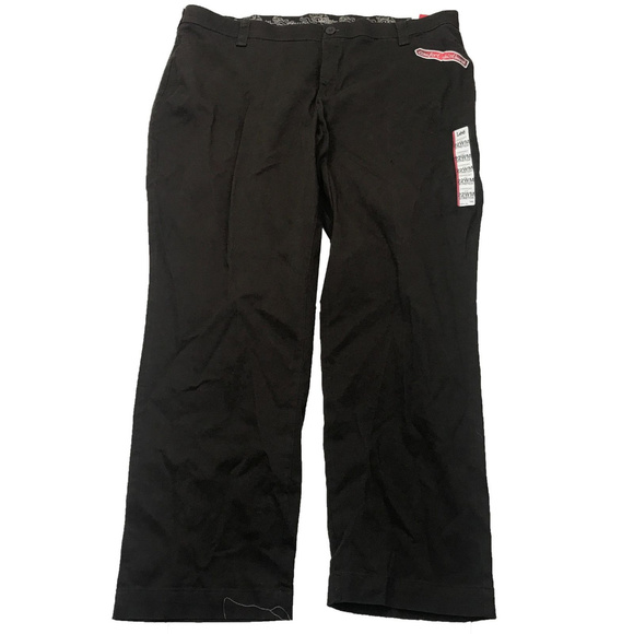 lee comfort waist pants plus size